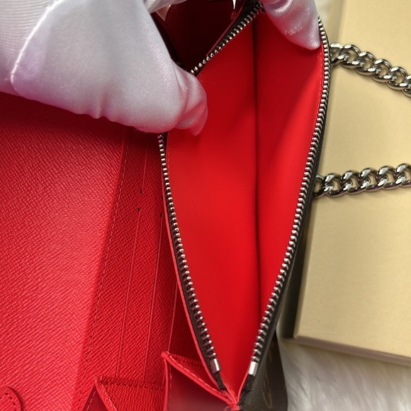 Louis Vuitton Monogram Canvas Saint Germain Totem Wallet W ChainLimited Edition - Picture 12 of 17